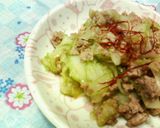 セロリがシャキッ♪豚ひきニンニク辛炒め作り方5写真