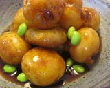 新じゃがの甘煮作り方5写真