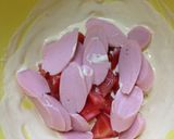 トマトと水菜、魚肉ソーセージのわさびマヨ作り方3写真