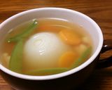 ホールオニオンスープ。作り方4写真