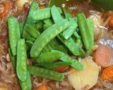 汁たっぷりのマロニー入り肉じゃが作り方14写真