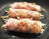 もやし、万能ネギ、豚肉のくるくる巻き♩作り方4写真
