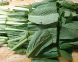 簡単　朝食にも　小松菜　舞茸　蒲鉾の煮物作り方1写真