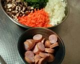 野菜たっぷり☆玄米の和風クリームリゾット作り方2写真