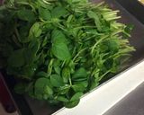 豆苗の炒め物作り方1写真