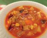 超簡単!煮込むだけのトマト缶スープ♪作り方4写真