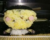 ピカチュウの巻き寿司作り方15写真