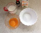 濃厚♡バニラアイスクリーム♪作り方1写真