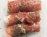 万能梅味噌で作る簡単豚しそ巻き焼作り方1写真