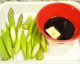 きょうの大皿？！アスパラでガリバタチキン作り方1写真