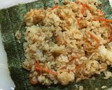 鶏皮DE混ぜご飯を使ったおにぎらず作り方2写真