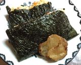鶏皮DE混ぜご飯を使ったおにぎらず作り方6写真