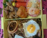 超簡単キャラ弁★ぐでだま目玉焼き作り方3写真