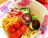 スイカなミニトマト キャラ弁おかず作り方5写真