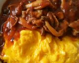 オムハヤシ＊*トマトソースリメイク*＊作り方5写真
