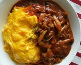 オムハヤシ＊*トマトソースリメイク*＊作り方6写真
