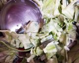 しゃきしゃき野菜とコロッケロールサンド作り方1写真