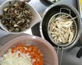 チャキチャキ牛蒡のドライカレー作り方1写真
