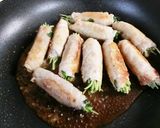 豆苗の豚肉巻き♪作り方6写真