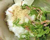 ピーマン×ベーコン×塩昆布のおにぎり作り方5写真