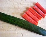 材料２つで！＊カニカマと胡瓜の酢もの＊作り方1写真