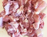 鶏肉の塩麹粥作り方1写真