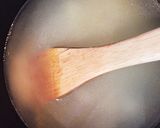 鶏肉の塩麹粥作り方4写真