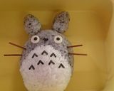 キャラ弁 トトロと真っ黒くろすけ作り方1写真