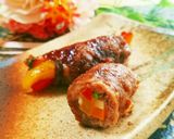 カラフル美味しい♪チンジャオロール作り方5写真