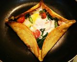 低糖質 大豆粉ガレット(*^^*)作り方7写真