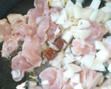 ふわふわ玉子とアスパラ入りチキンライス作り方3写真