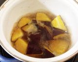 ♪おさつの甘辛煮♪作り方1写真