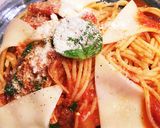 バジルトマトスパゲッティー・パスタ作り方11写真