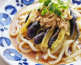 冷凍うどん＆レンジで茄子とツナの冷うどん作り方6写真
