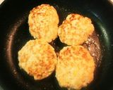 豚こまハンバーグのさっぱりおろしソース♡作り方5写真