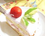 誕生日ケーキ*いちごクリーム作り方13写真
