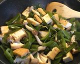 茎わかめと厚揚げの醤油麹煮作り方3写真