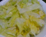 油揚げとレタスの甘酢炒め♪作り方4写真