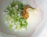 タコ刺身の味噌マヨ合え作り方1写真