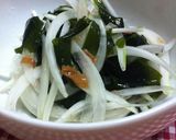 新タマネギ＆梅干し＆わかめのサラダ♪作り方5写真