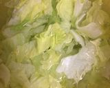 シャキシャキレタスのスタミナ牛丼作り方1写真