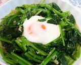 ♪ホウレン草のバター塩ニンニク炒め♪作り方4写真