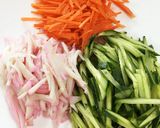 ♡さっぱり♡野菜と鳴門巻の大葉のり巻き作り方1写真