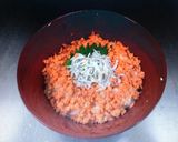 【超簡単】鮭しらす丼作り方5写真