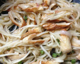 節約レシピちくわ、もやし、玉ねぎの卵よせ作り方5写真