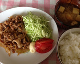 なんの変哲もない定番、豚のしょうが焼き作り方4写真
