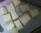冬瓜とスパムのコンソメ煮作り方1写真