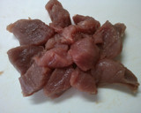 簡単　豚肉　もやし、ピーマンの　中華煮！作り方2写真