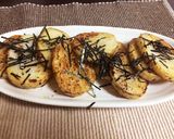 簡単！おつまみにも！長芋のバター醤油焼き作り方8写真