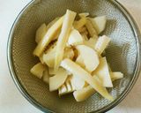 破竹(筍)とスナップえんどうの海老炒め♬作り方4写真